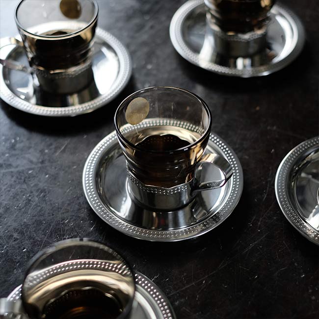 DURALEX coffee cup and saucer