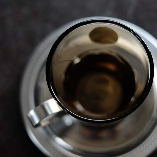 DURALEX coffee cup and saucer