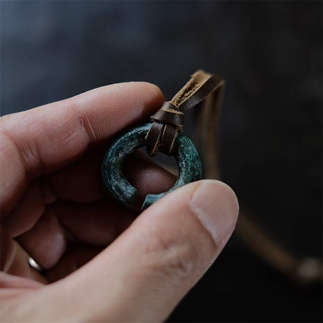 earring necklace
