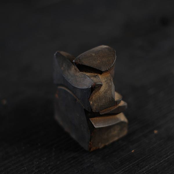 Wooden carving of Ebisu
