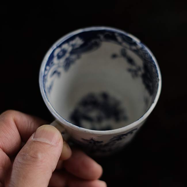 British hard porcelain cup