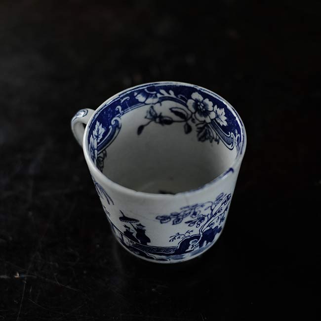 British hard porcelain cup