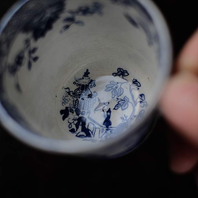 British hard porcelain cup
