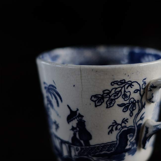 British hard porcelain cup
