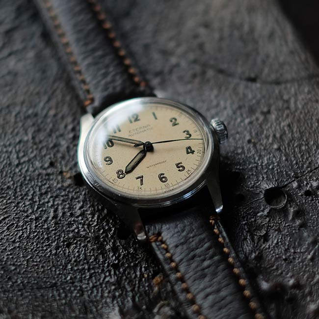 Eterna Bumper Automatic Watch