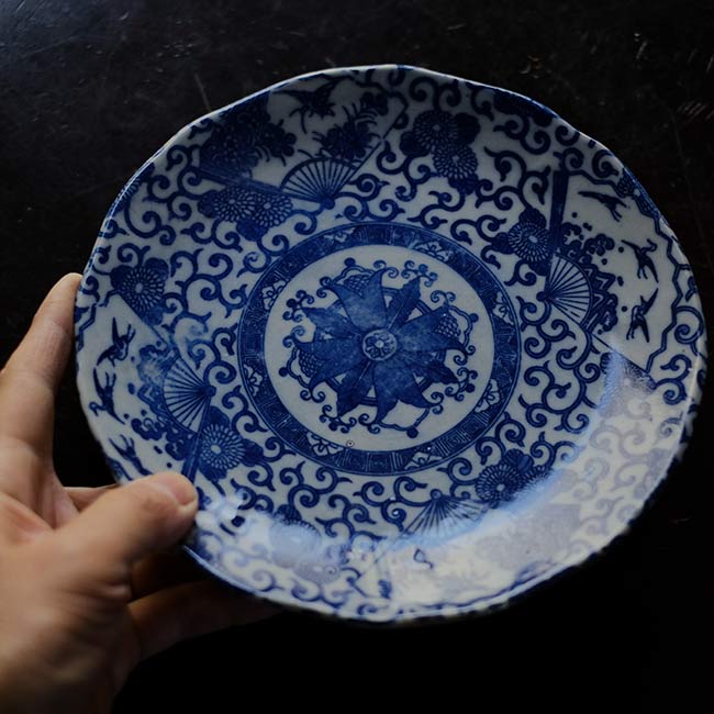 Fan and Arabesque Print Plate