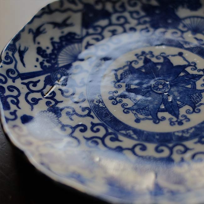 Fan and Arabesque Print Plate