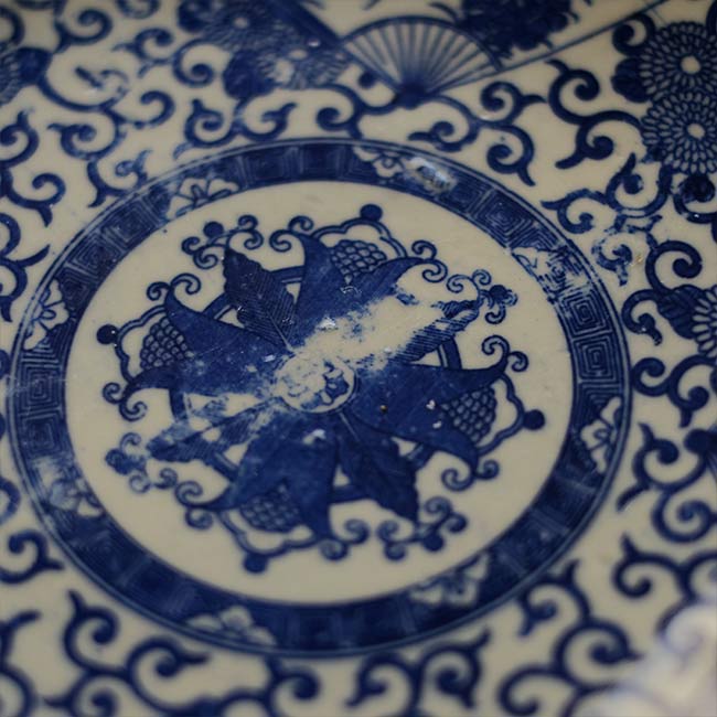Fan and Arabesque Print Plate