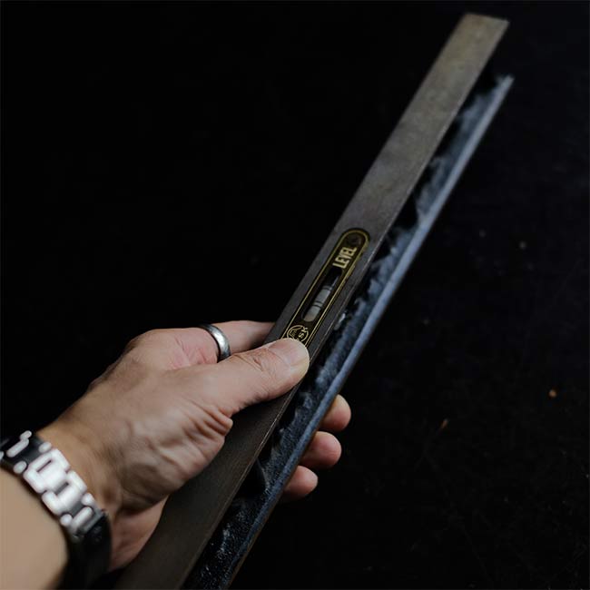 Steel level
