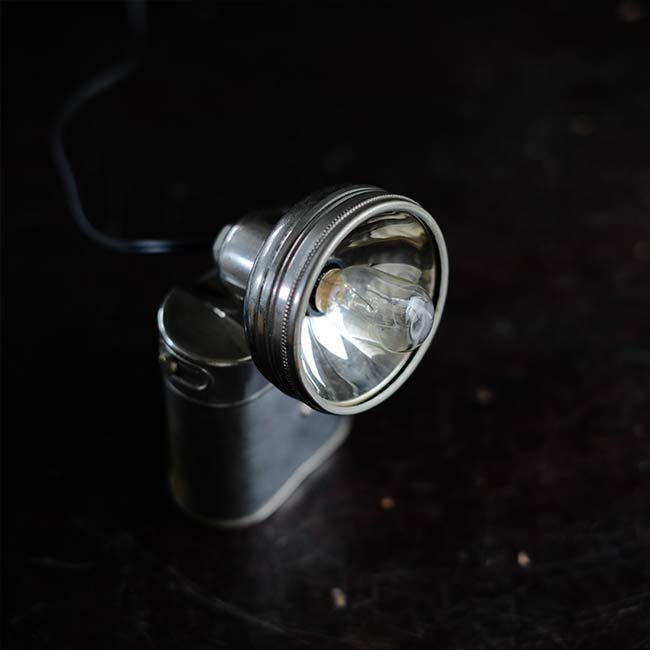 Illumination using bicycle lights