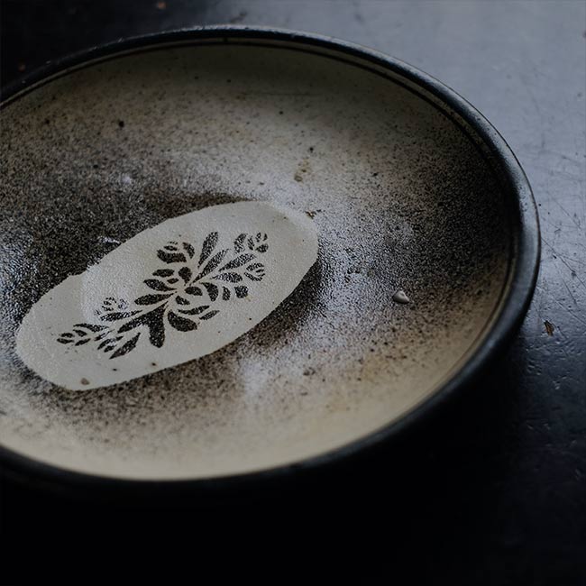 Stencils, Blown Ink, Lantern Plates