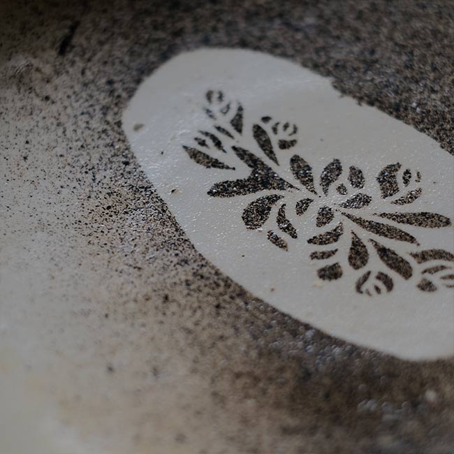 Stencils, Blown Ink, Lantern Plates