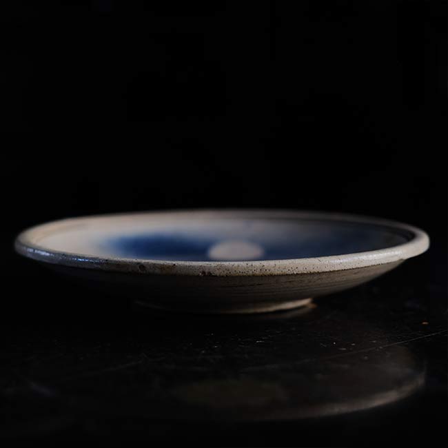 Awake and Moon Painted Blown Ink Plate