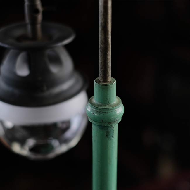 Gas lamp stand light