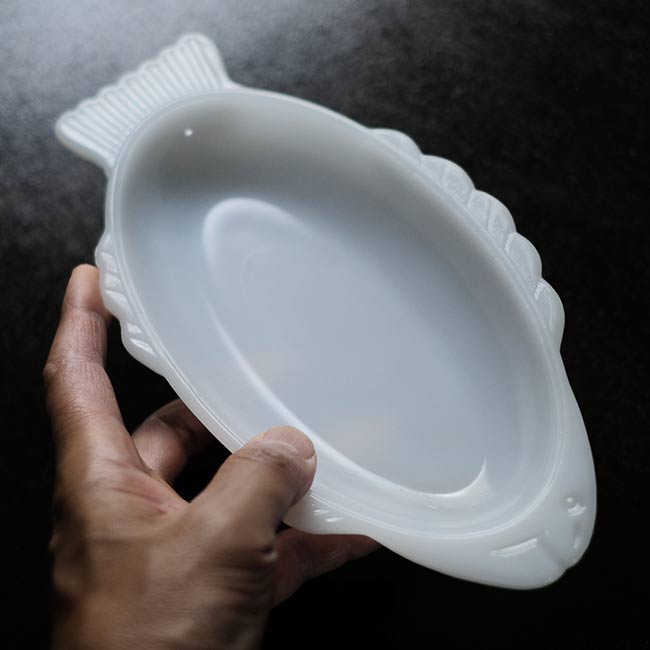 GLASBAKE フィッシュプラッター 2枚セット