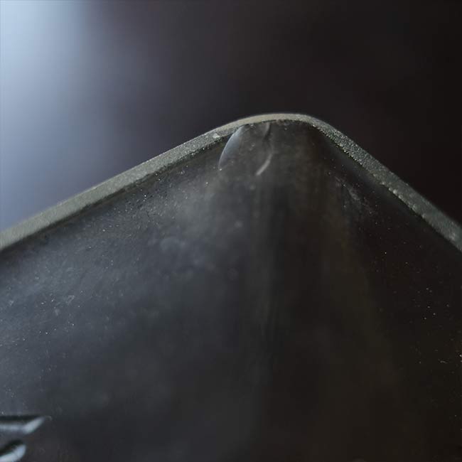 Glass battery case