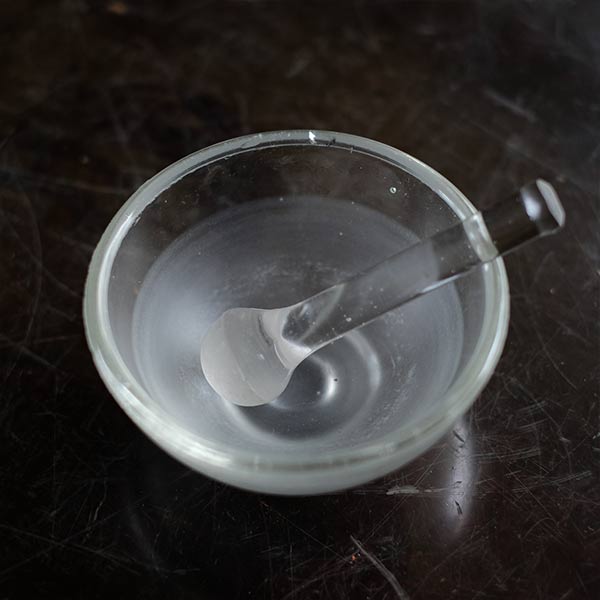 ガラスの乳鉢 φ11.8cm