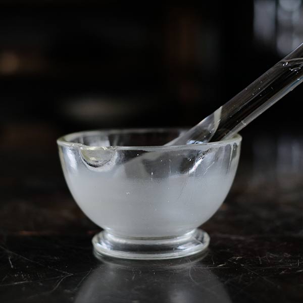 ガラスの乳鉢 φ12cm