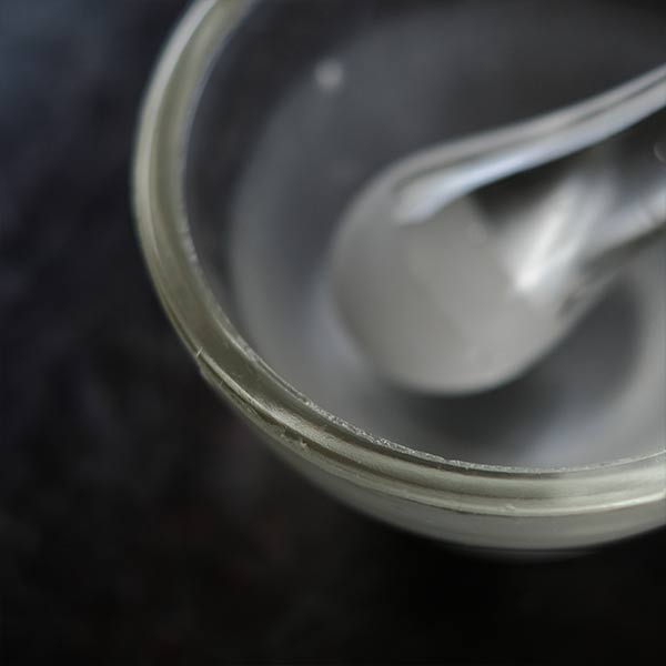 ガラスの乳鉢 φ12cm