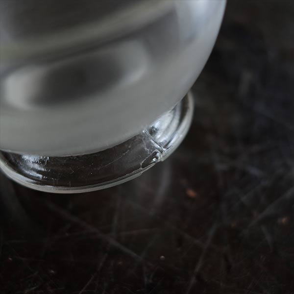 ガラスの乳鉢 φ12cm