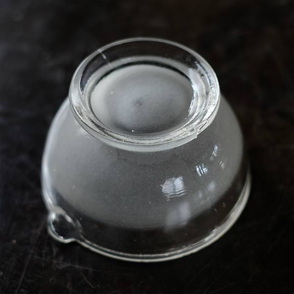 ガラスの乳鉢 φ12cm