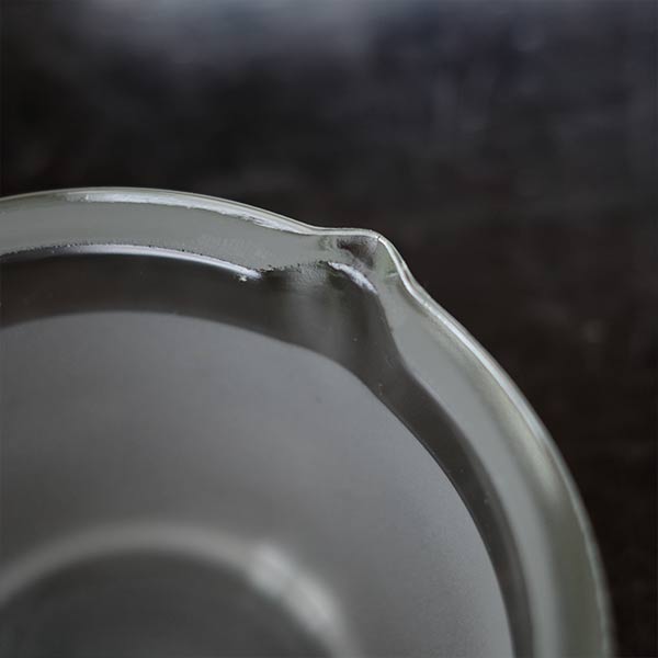 ガラスの乳鉢 φ15cm