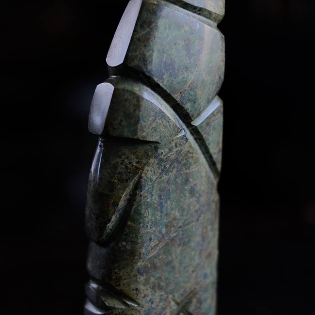 Native American statues