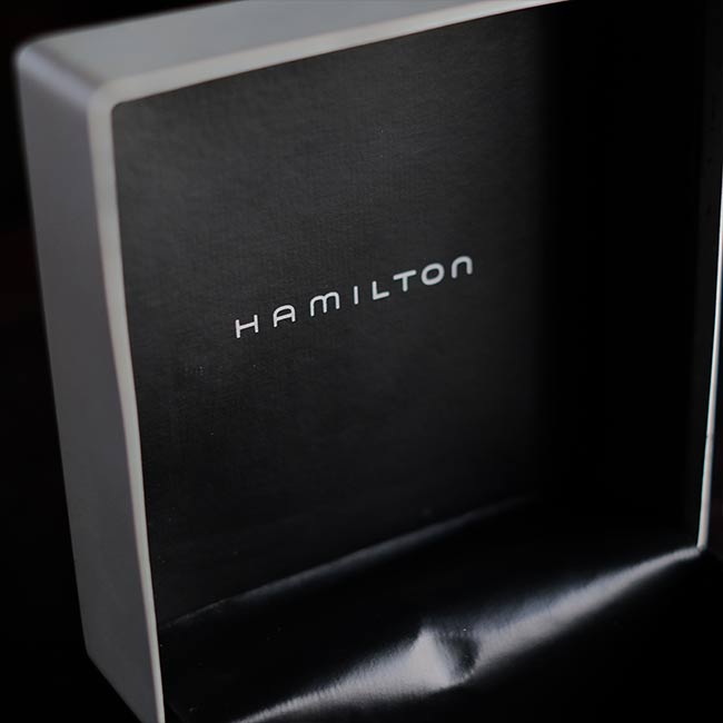 HAMILTON empty box