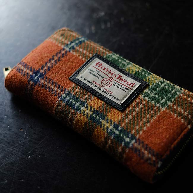 HARRIS TWEED long wallet