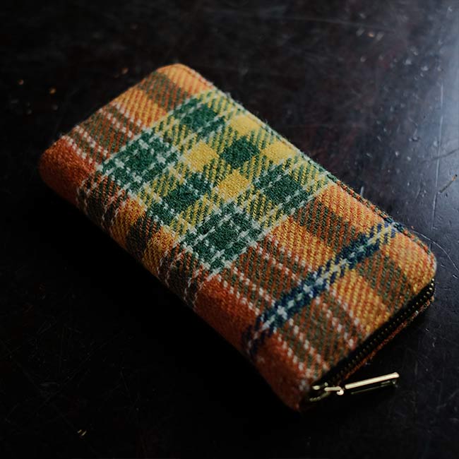 HARRIS TWEED long wallet
