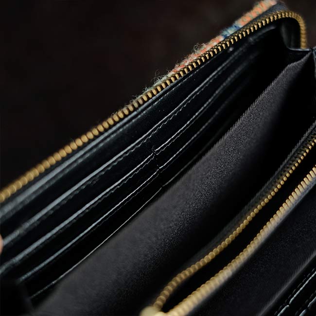HARRIS TWEED long wallet