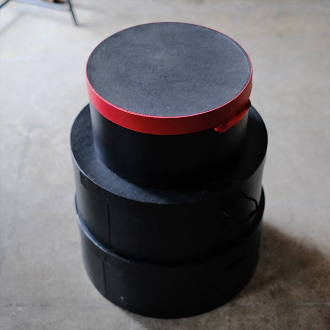 Set of 3 hat boxes (shipping not available)