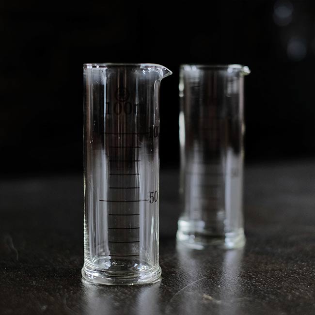 北海計量器メスシリンダー 100ml