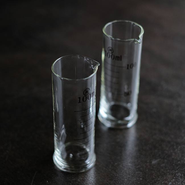 北海計量器メスシリンダー 100ml