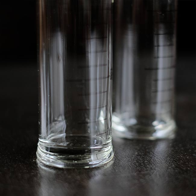 北海計量器メスシリンダー 100ml