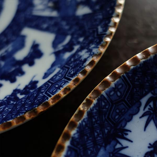 Pine, bamboo, and plum design plate