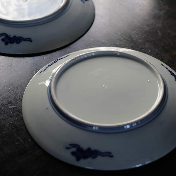 Pine, bamboo, and plum design plate