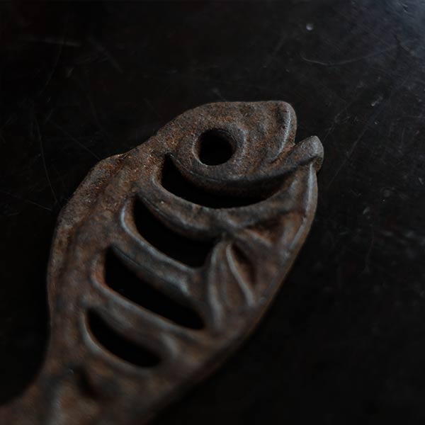 Fish bottle opener