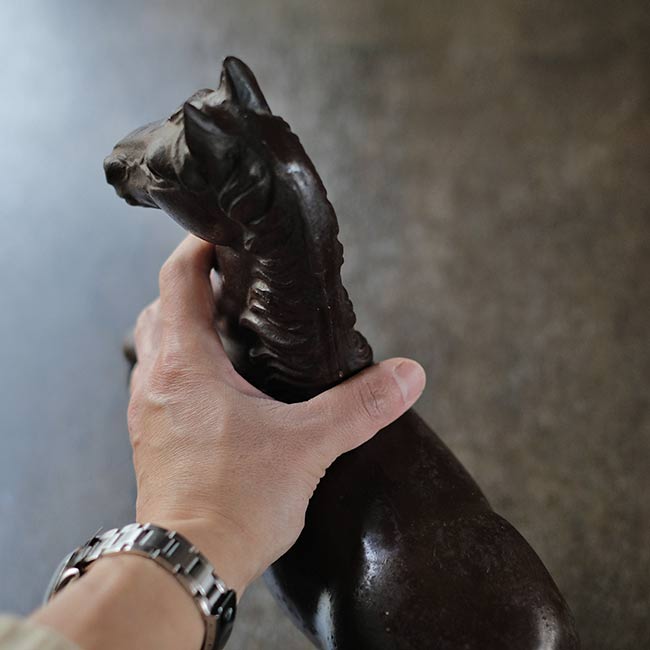 馬のオブジェ
