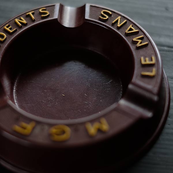 French ashtray