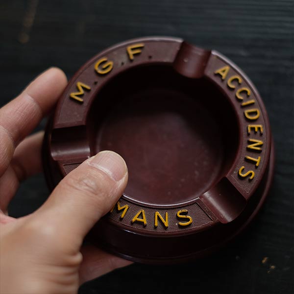 French ashtray