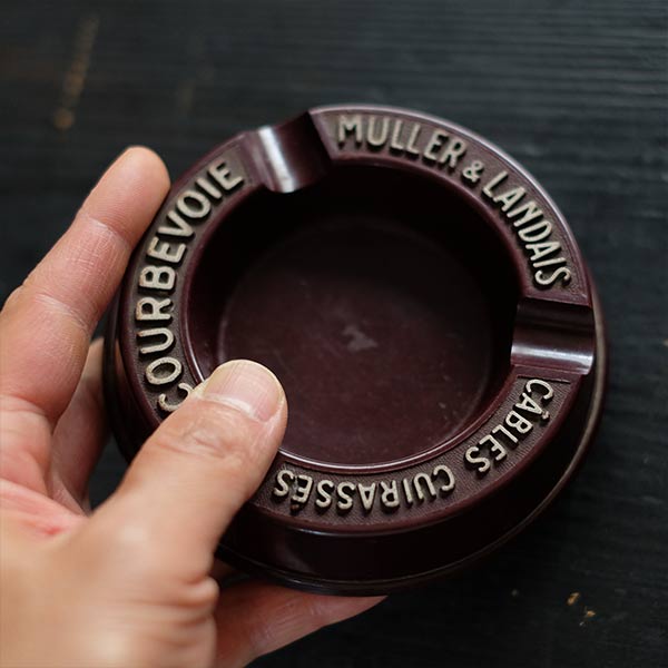 French ashtray
