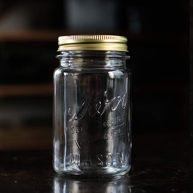 Kerr Self Sealing Mason Jar 16oz 1940~1950年代