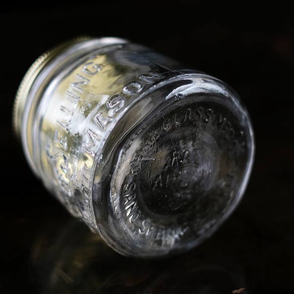 Kerr Self Sealing Mason Jar 16oz 1920's