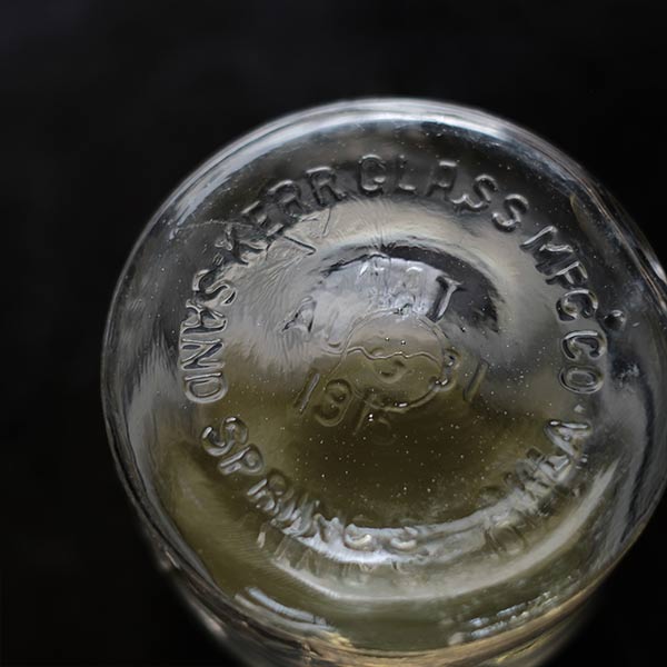 Kerr Self Sealing Mason Jar 16oz 1920's
