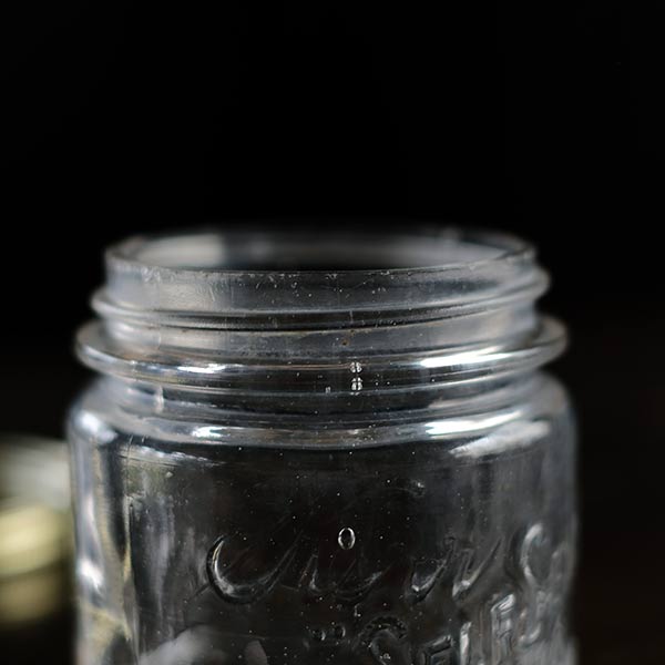 Kerr Self Sealing Mason Jar 16oz 1920's