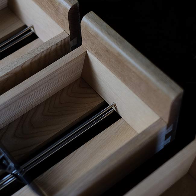 Wooden file storage