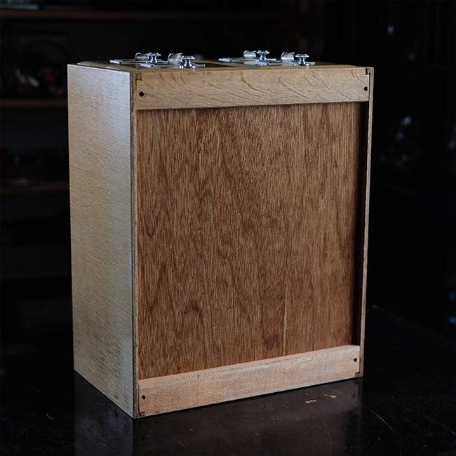 Wooden file storage