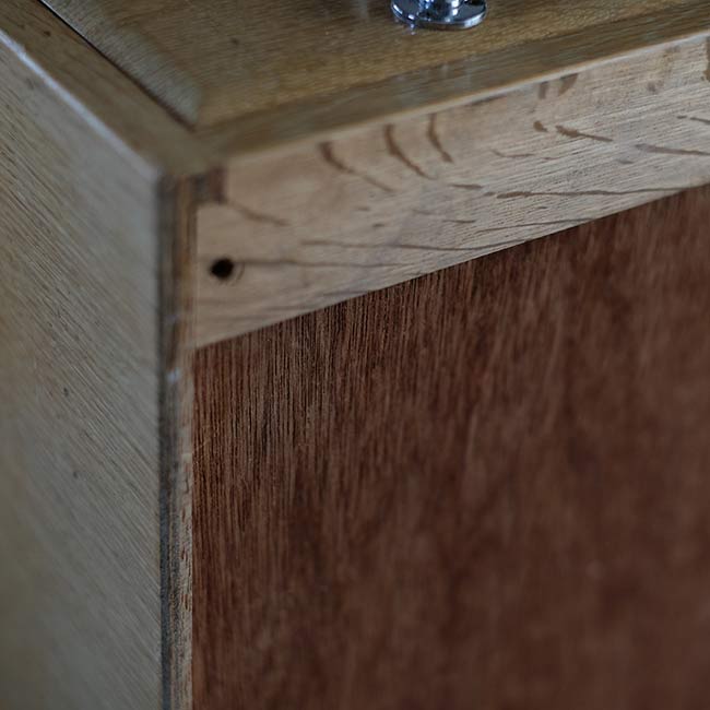 Wooden file storage