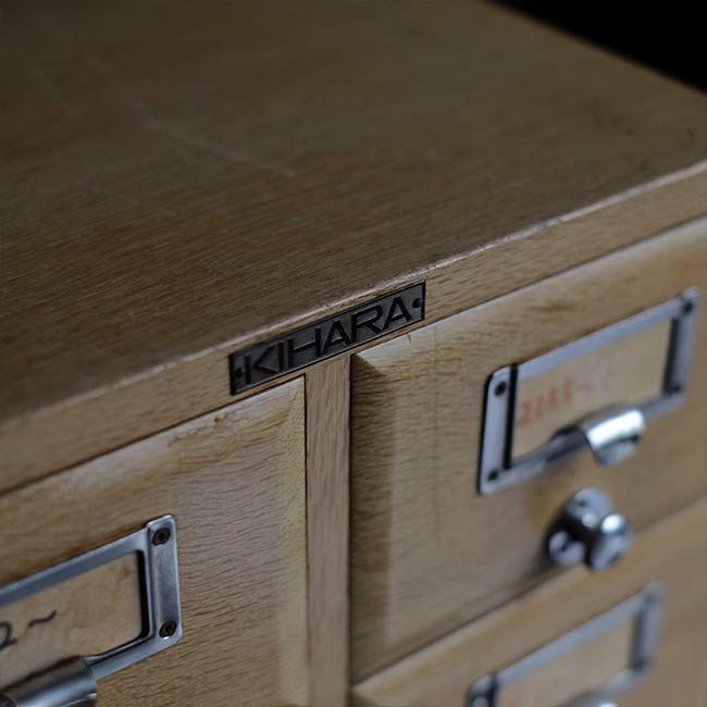 Wooden file storage